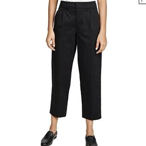 AYR The Me Time Ankle Pants Straight Leg Dress Pant Size 2 in black